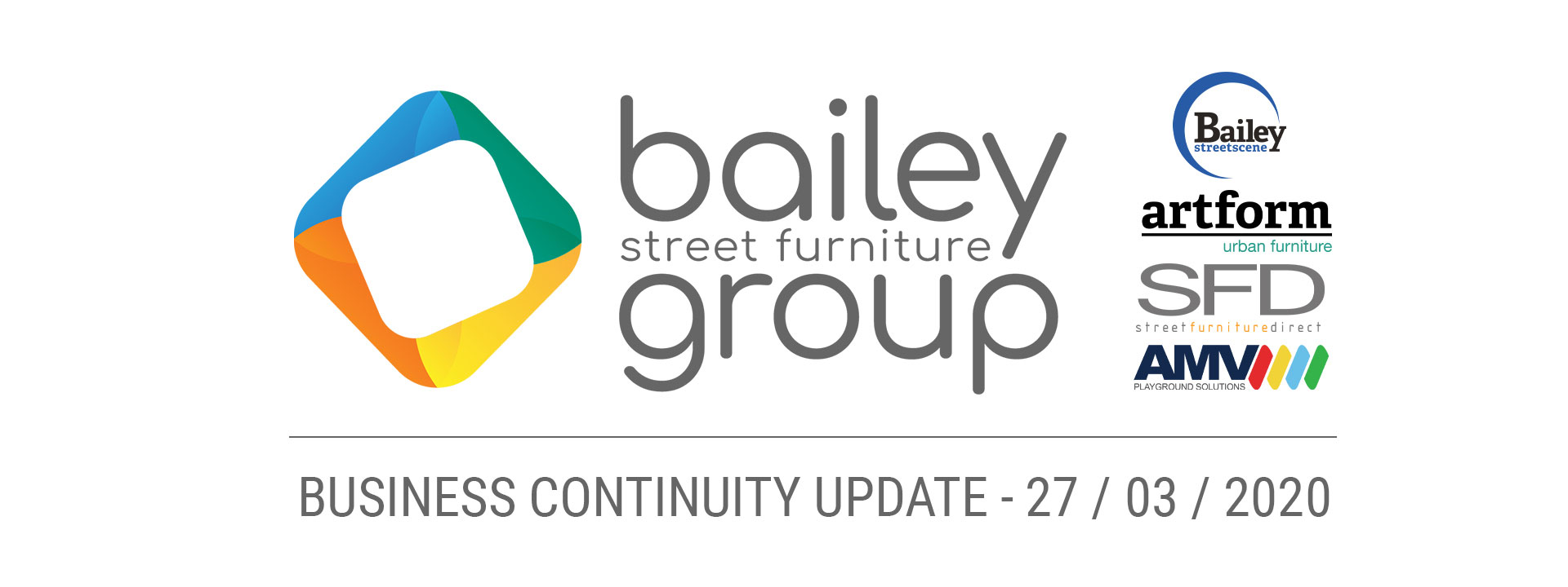 BUSINESS CONTINUITY UPDATE - 27/03/2020