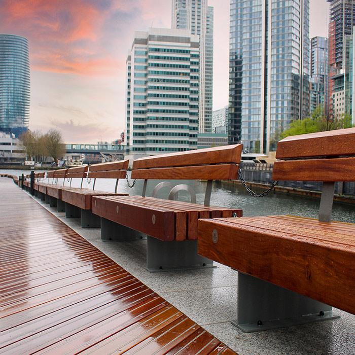 Harbour Quay Gardens, Wood Wharf