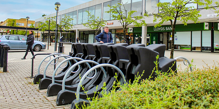 Sold secure Diamond rated streetpods milton keynes town centre