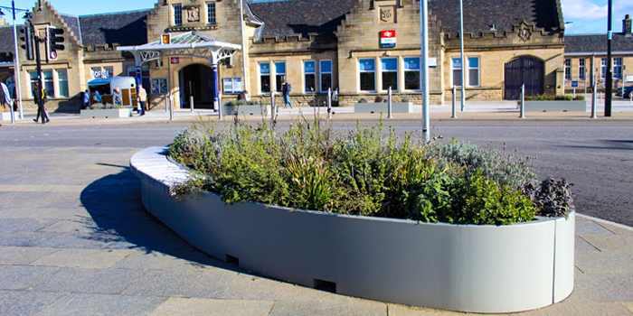 stirling station planters