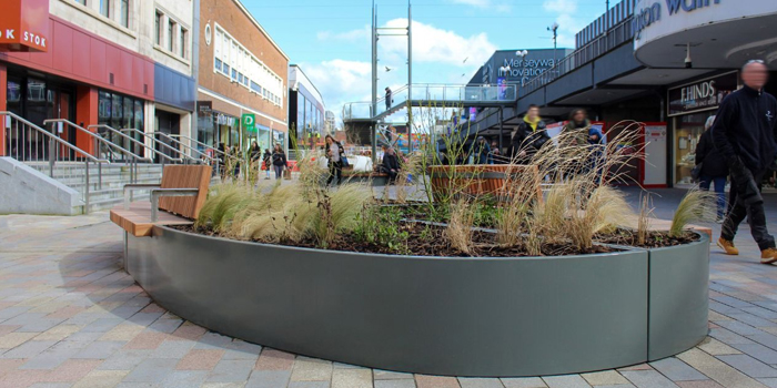 stockport merseyway planters