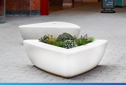 ARROWHEAD SEATING AND PLANTERS