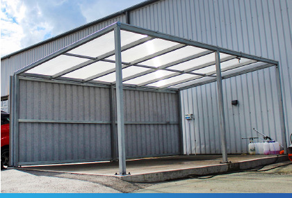 CASE STUDY – Bravo Auto, Car Wash and Valet Canopy