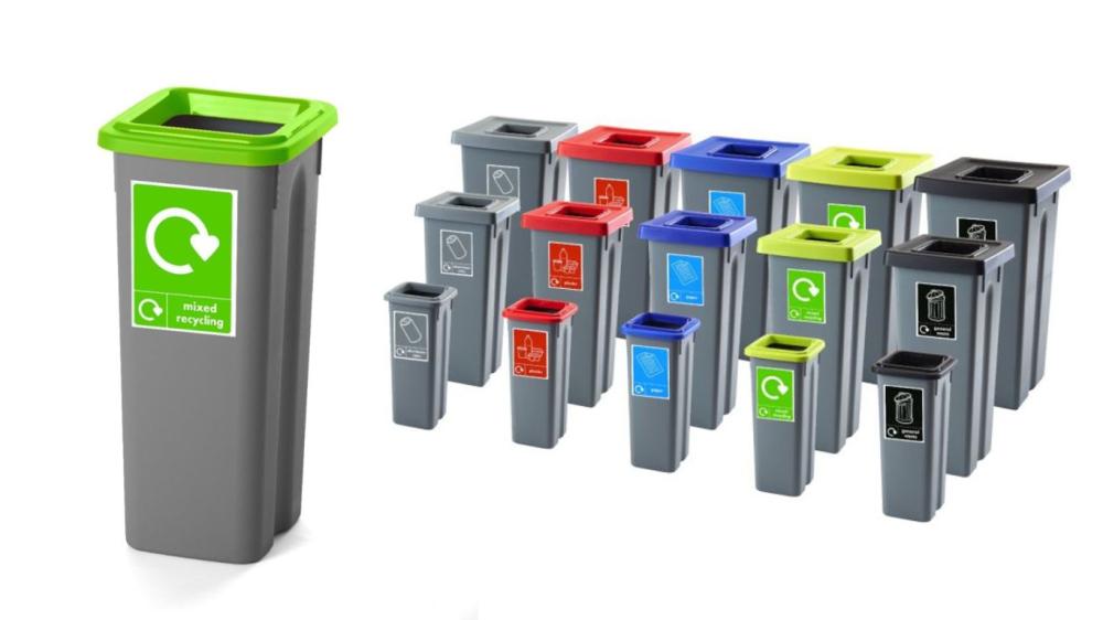New recycling bin
