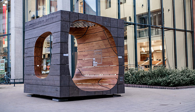 The Fluid Cube by Hello Wood