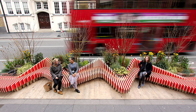 The Parklet Bench by WMB Studio