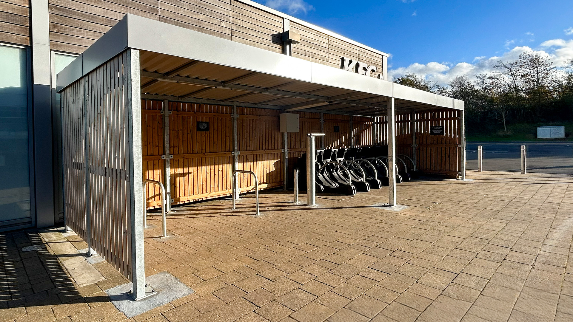 Dalton Park Cycle Hub, Murton
