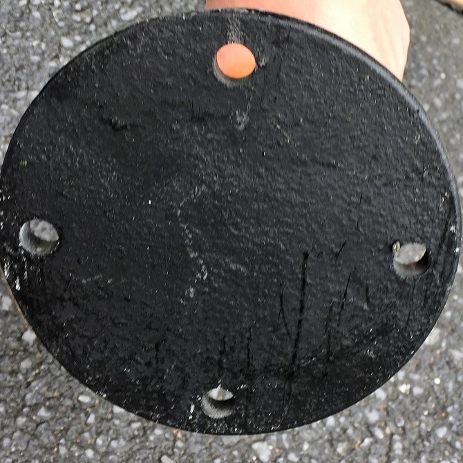 Fold Down Bollard