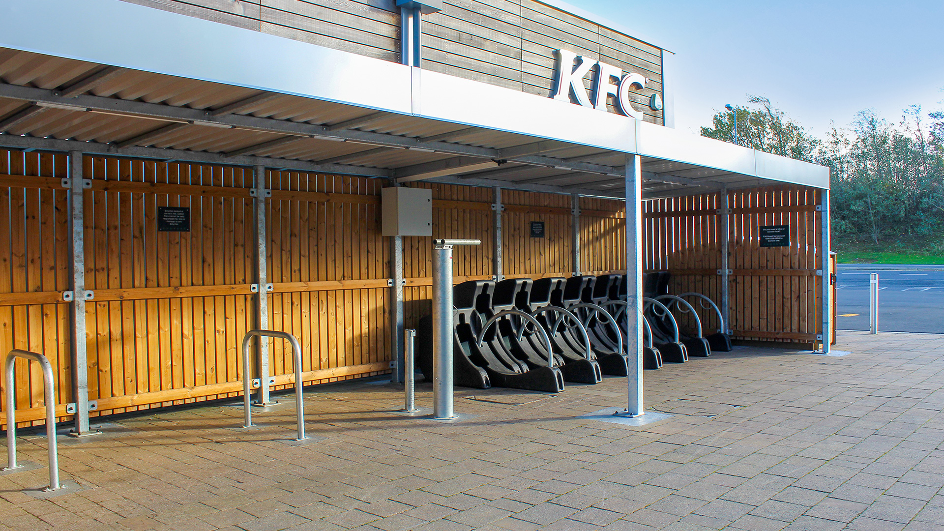Dalton Park Cycle Hub, Murton