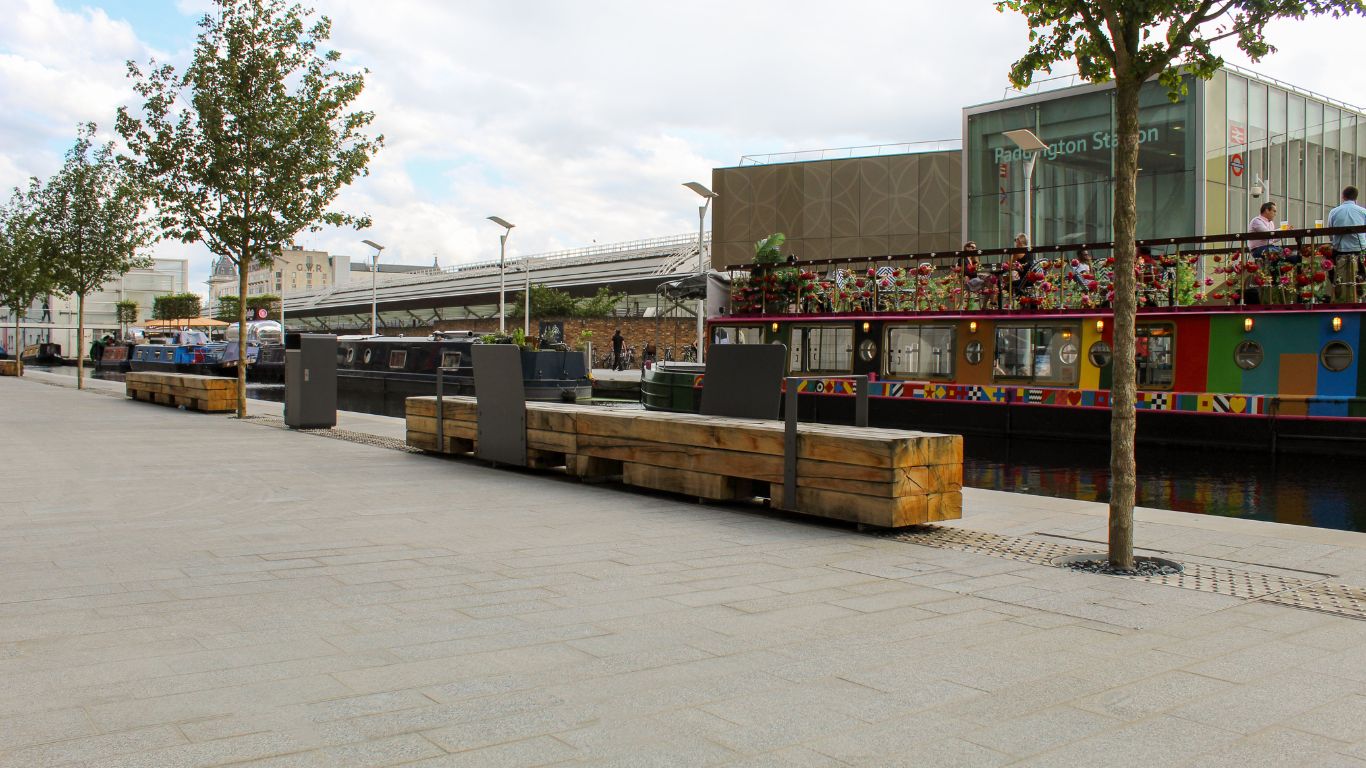 Paddington Brunel Canalside Walk, London