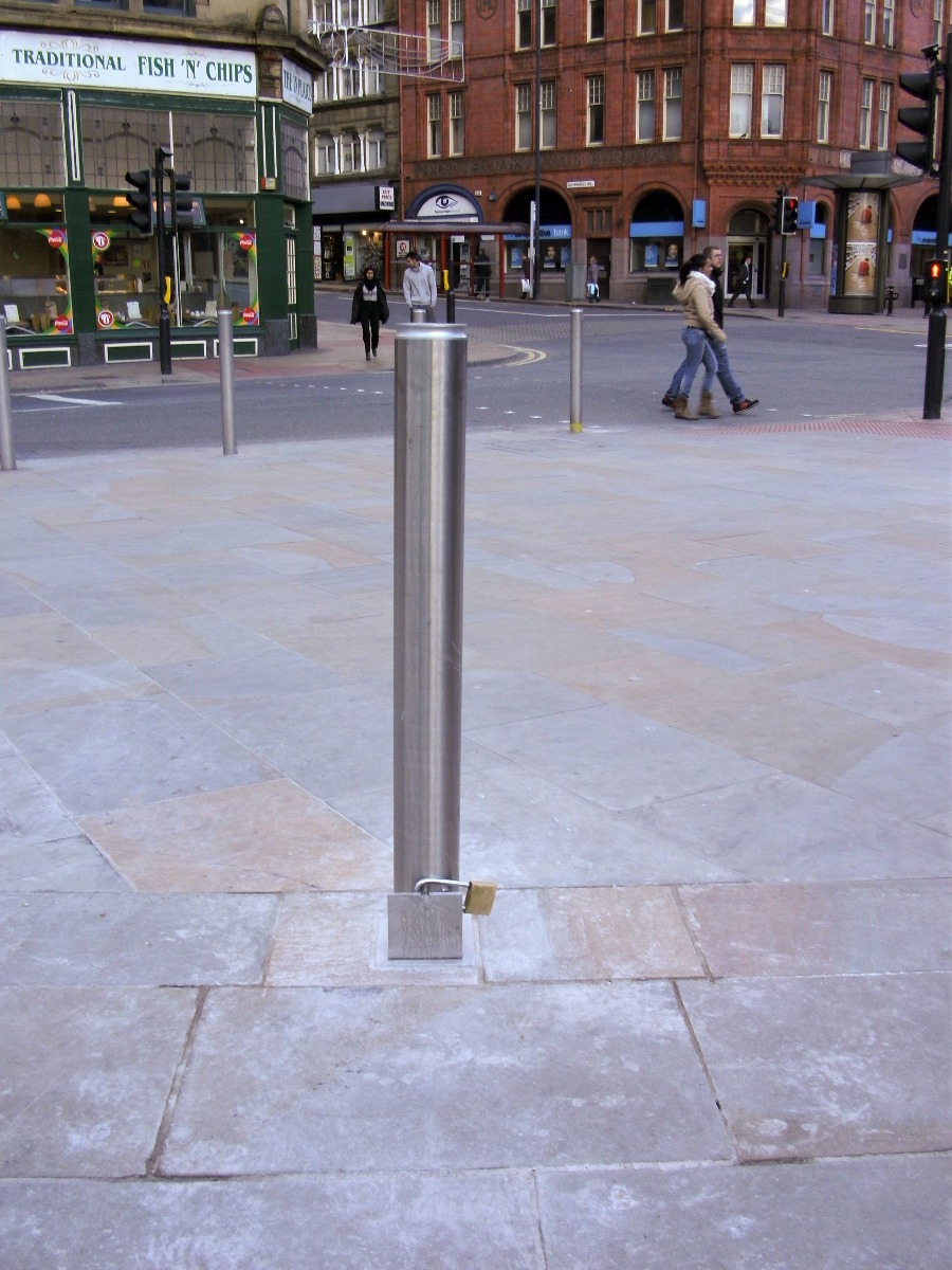 Removable Stainless Steel Bollards