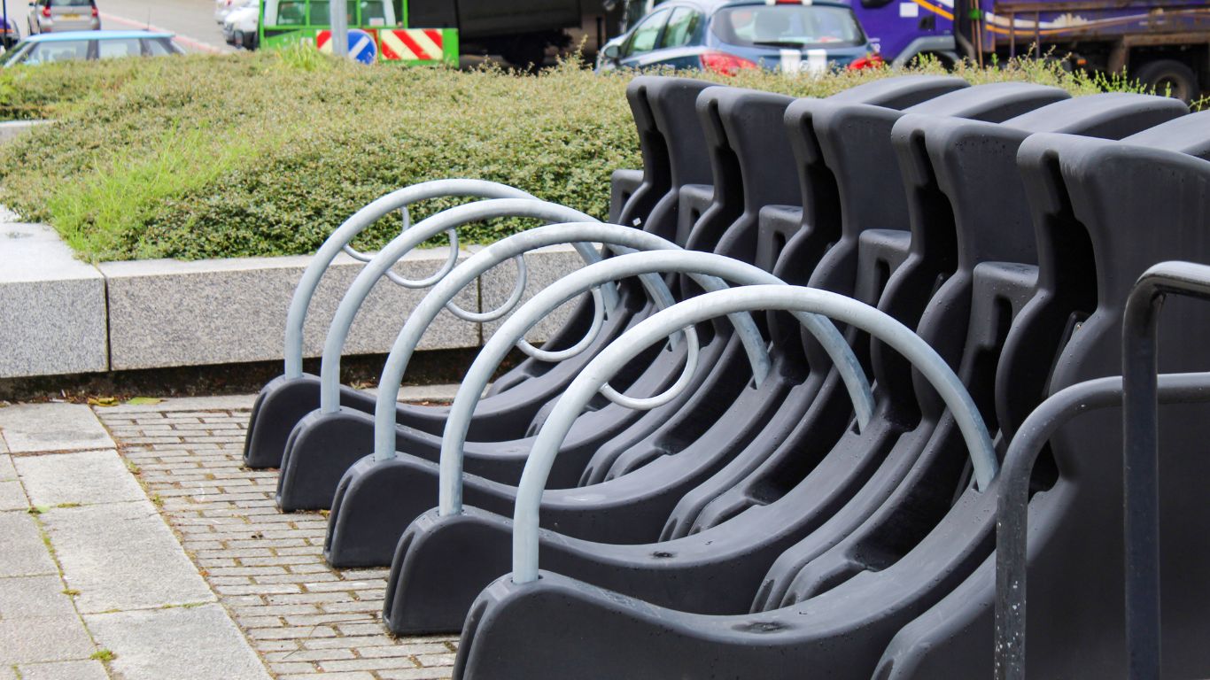 MK Town Centre Cycle Parking, Milton Keynes