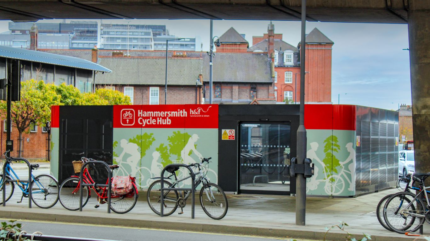 Hammersmith Cycle Hub, London