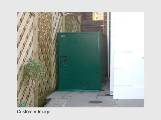 Horizontal Twin Secure Bike Locker