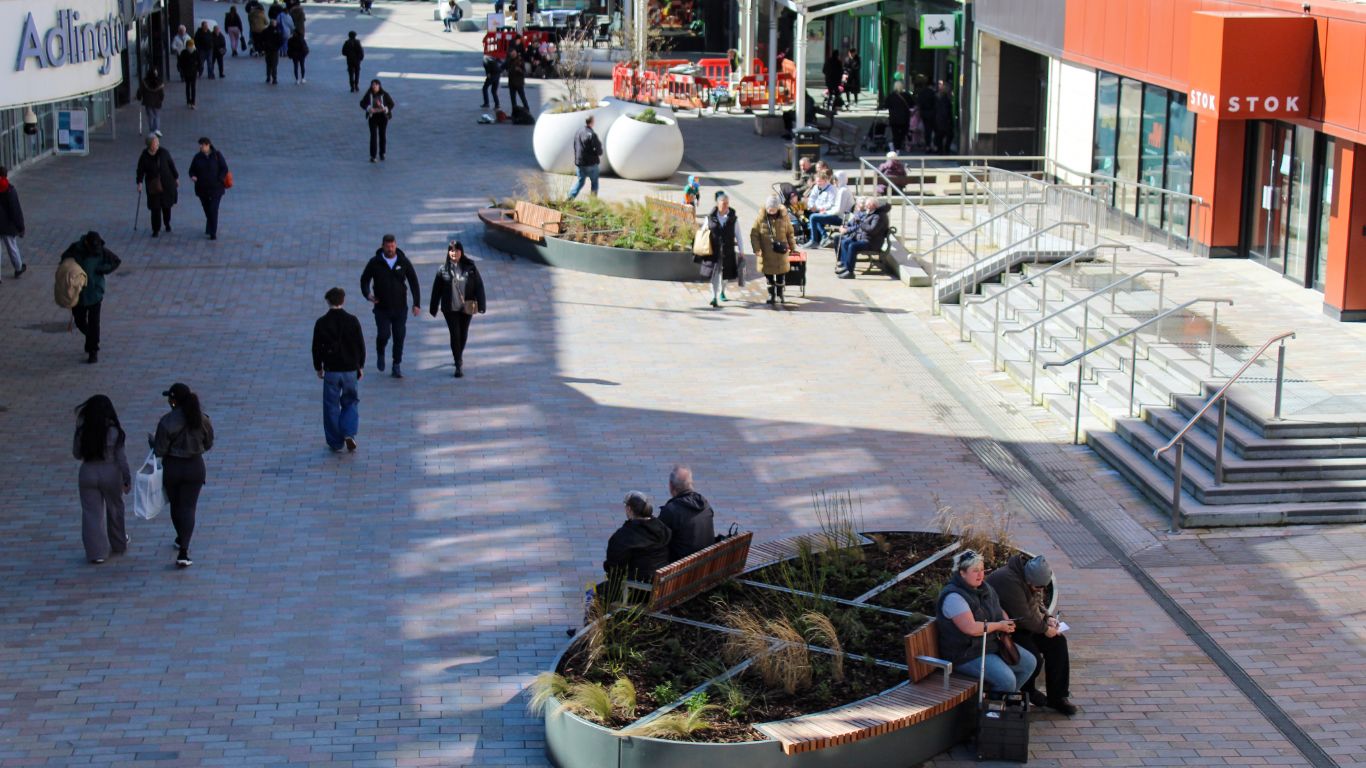 Stockport Interchange & Merseyway Shopping Centre, Stockport