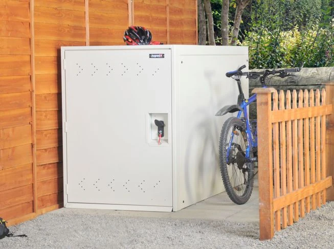 Horizontal Twin Secure Bike Locker