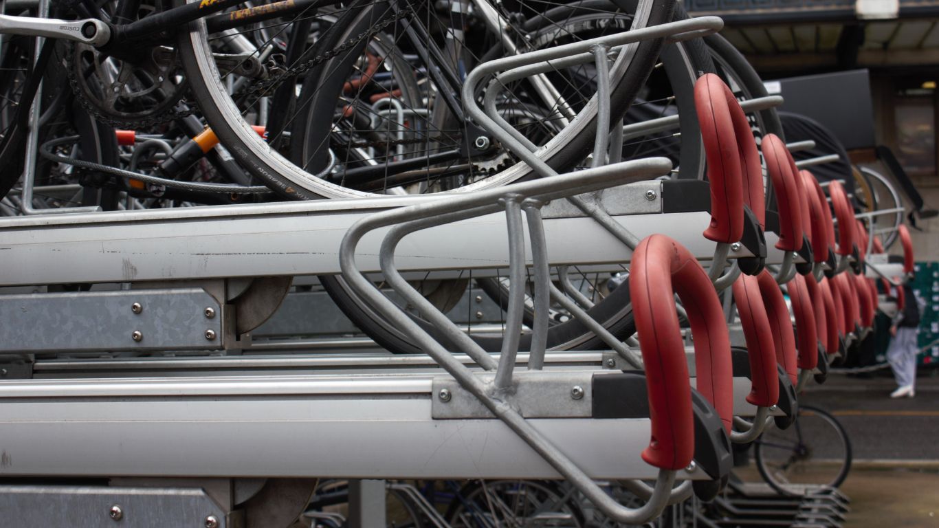 Waterloo Station Cycle Parking, London