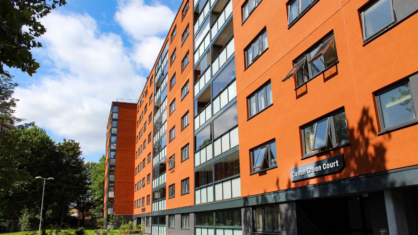 Canon Green Court, Salford