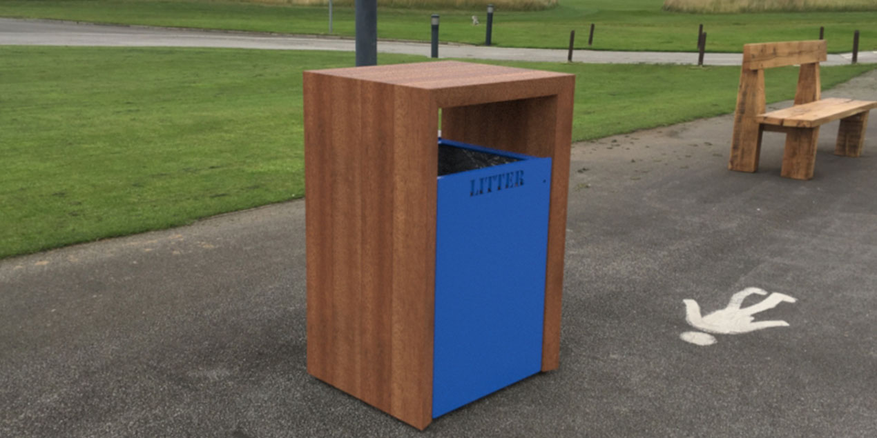 Deacon Litter Bin