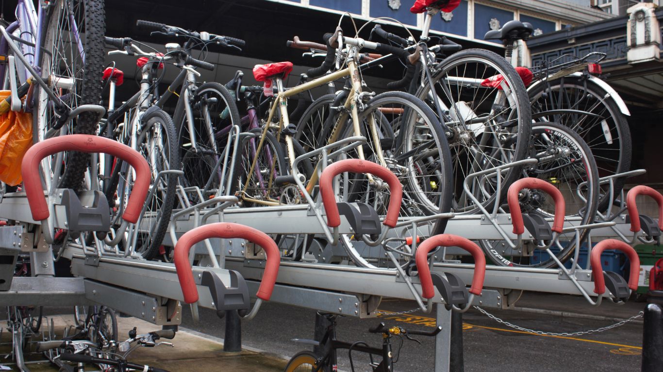 Waterloo Station Cycle Parking, London