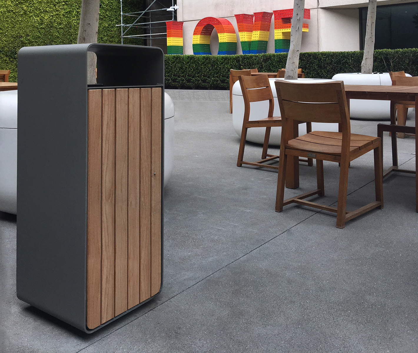 Box Litter Bin