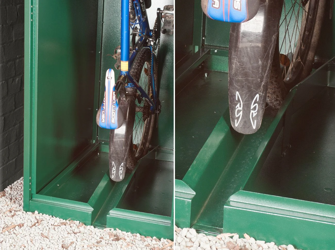 Vertical Cycle Locker