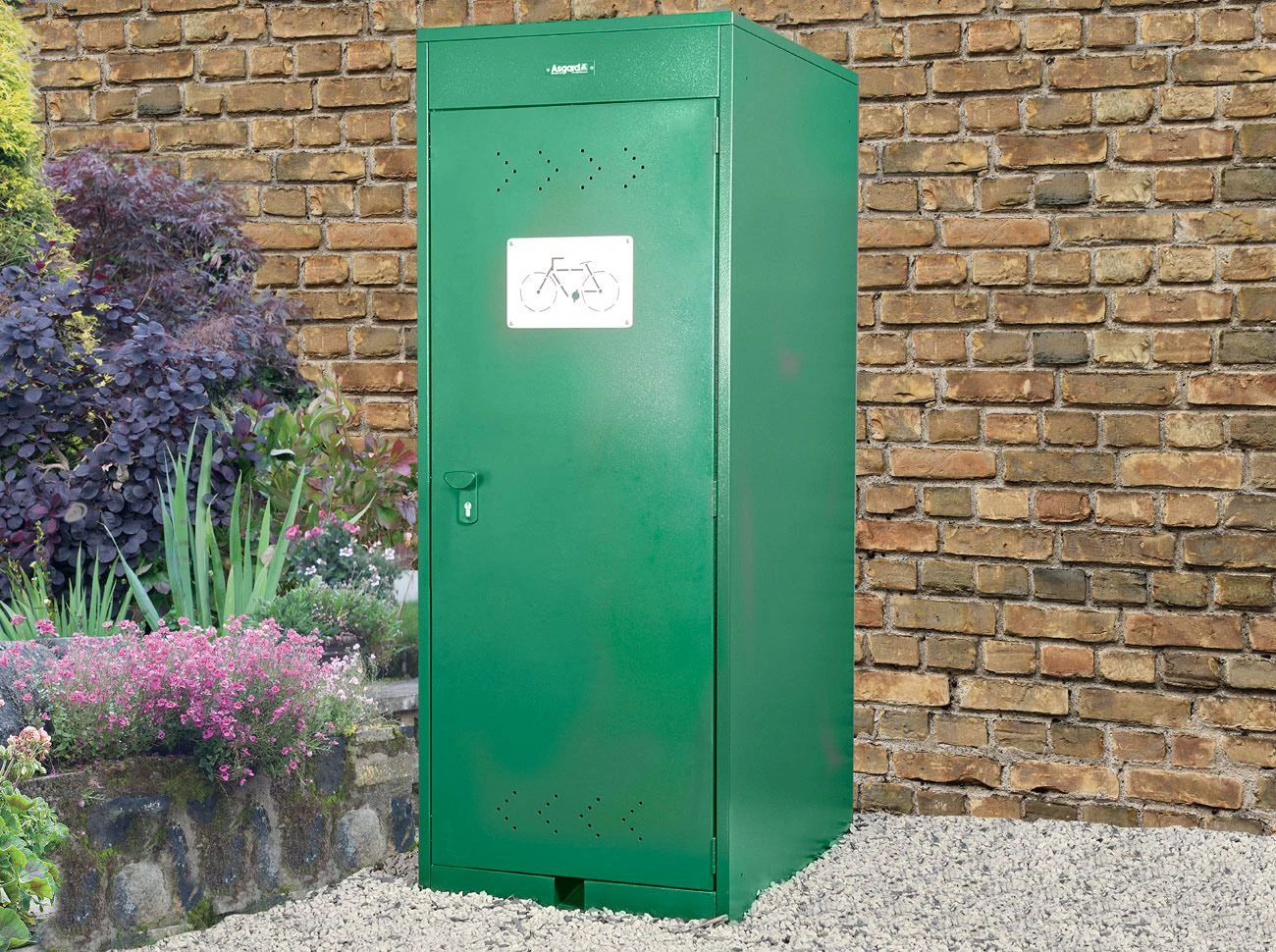 Vertical Cycle Locker