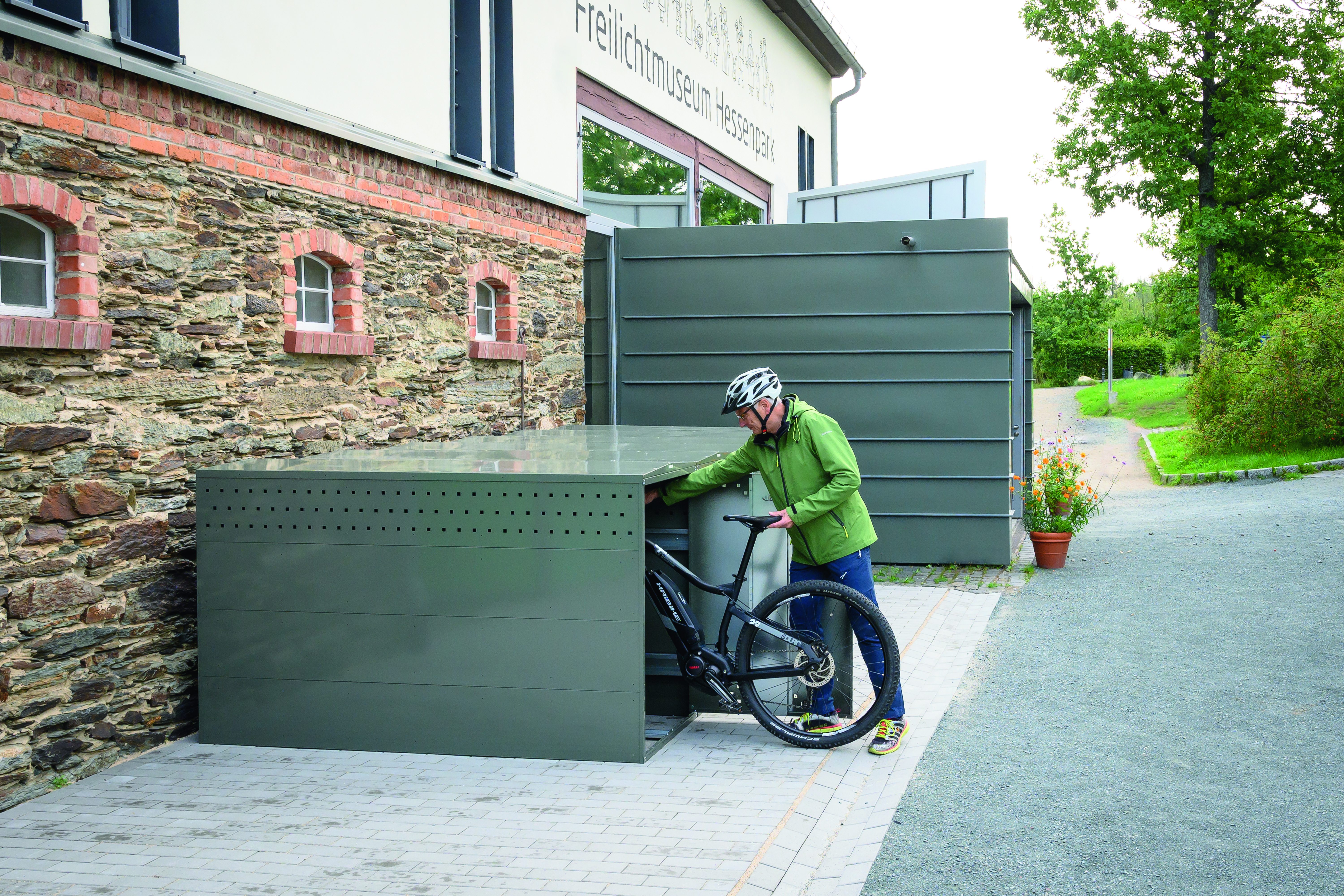 Lexington New Bike Locker