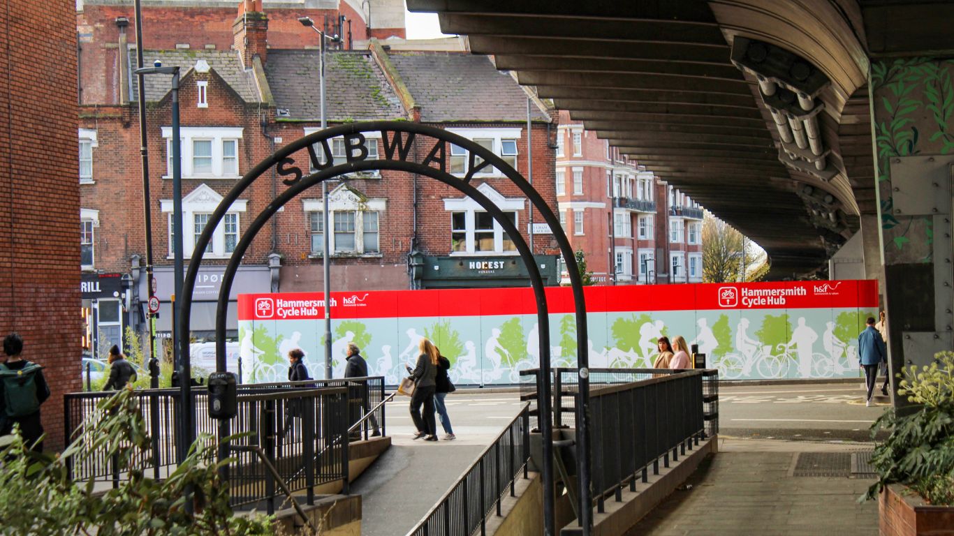 Hammersmith Cycle Hub, London