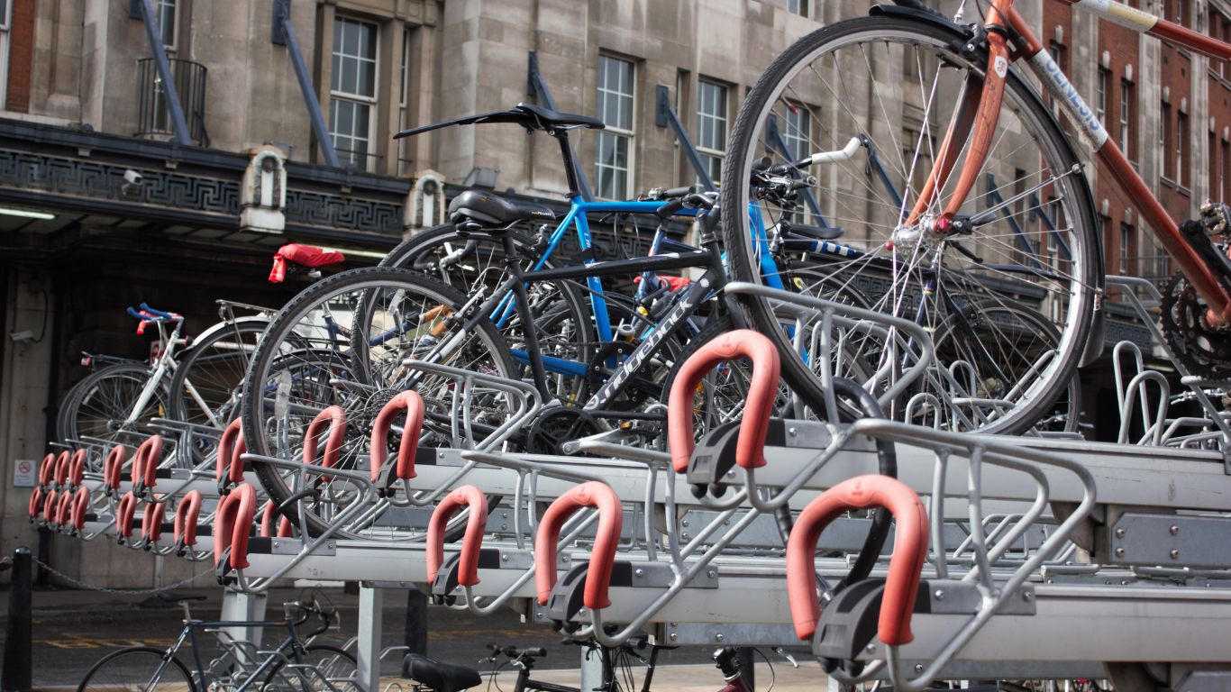 Waterloo Station Cycle Parking, London