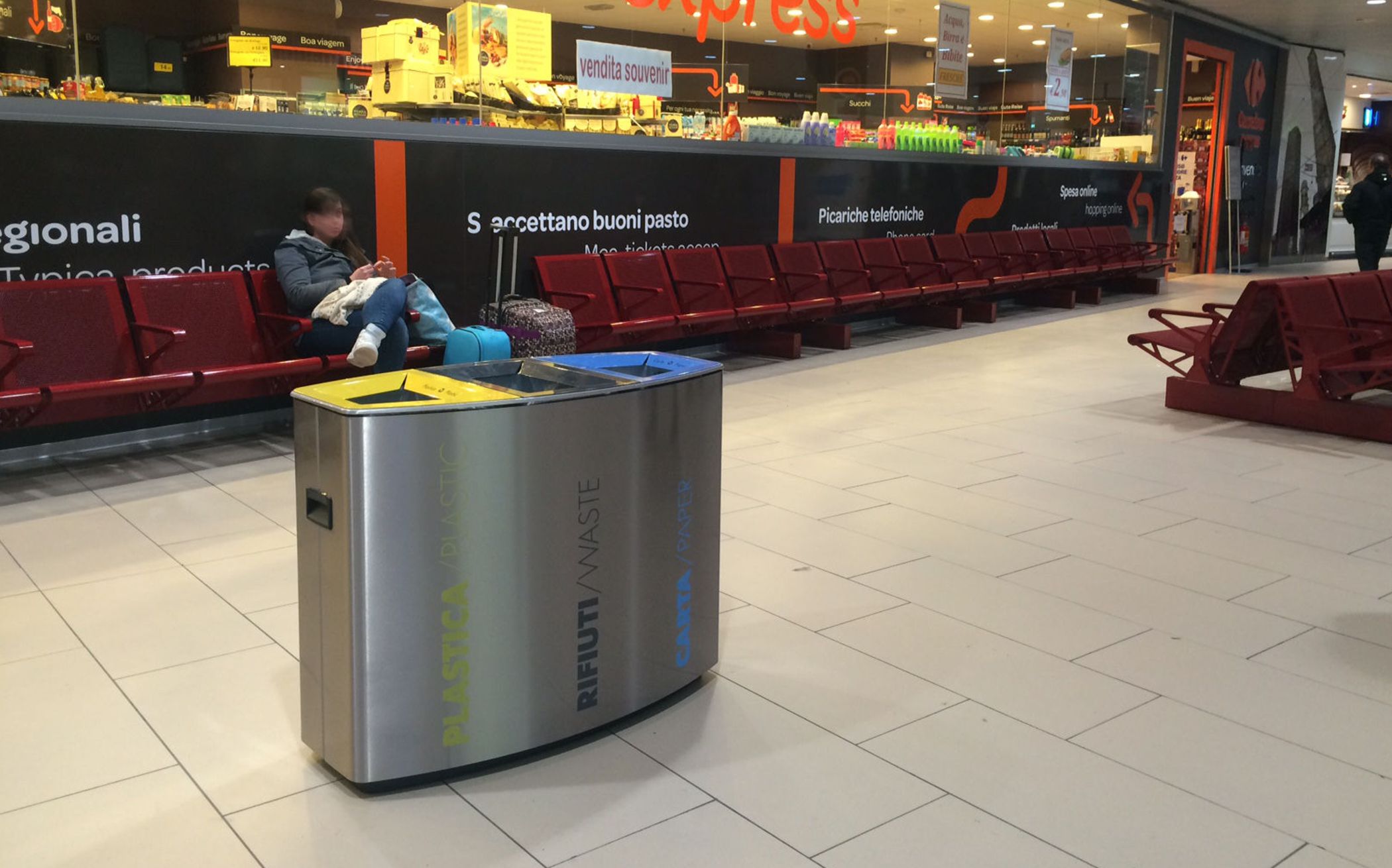 Aero Recycling Litter Bin
