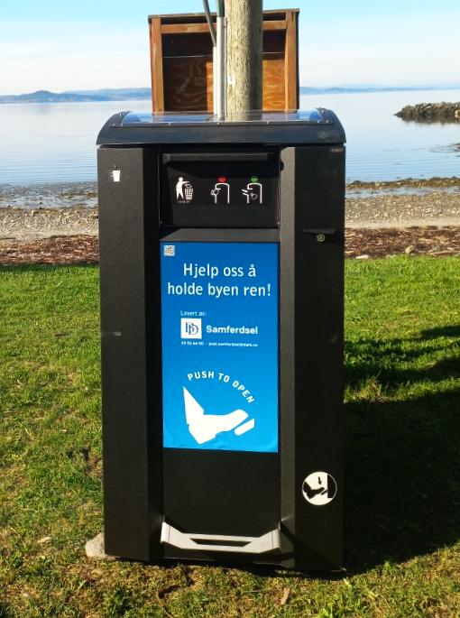 CitySolar Smart Bin
