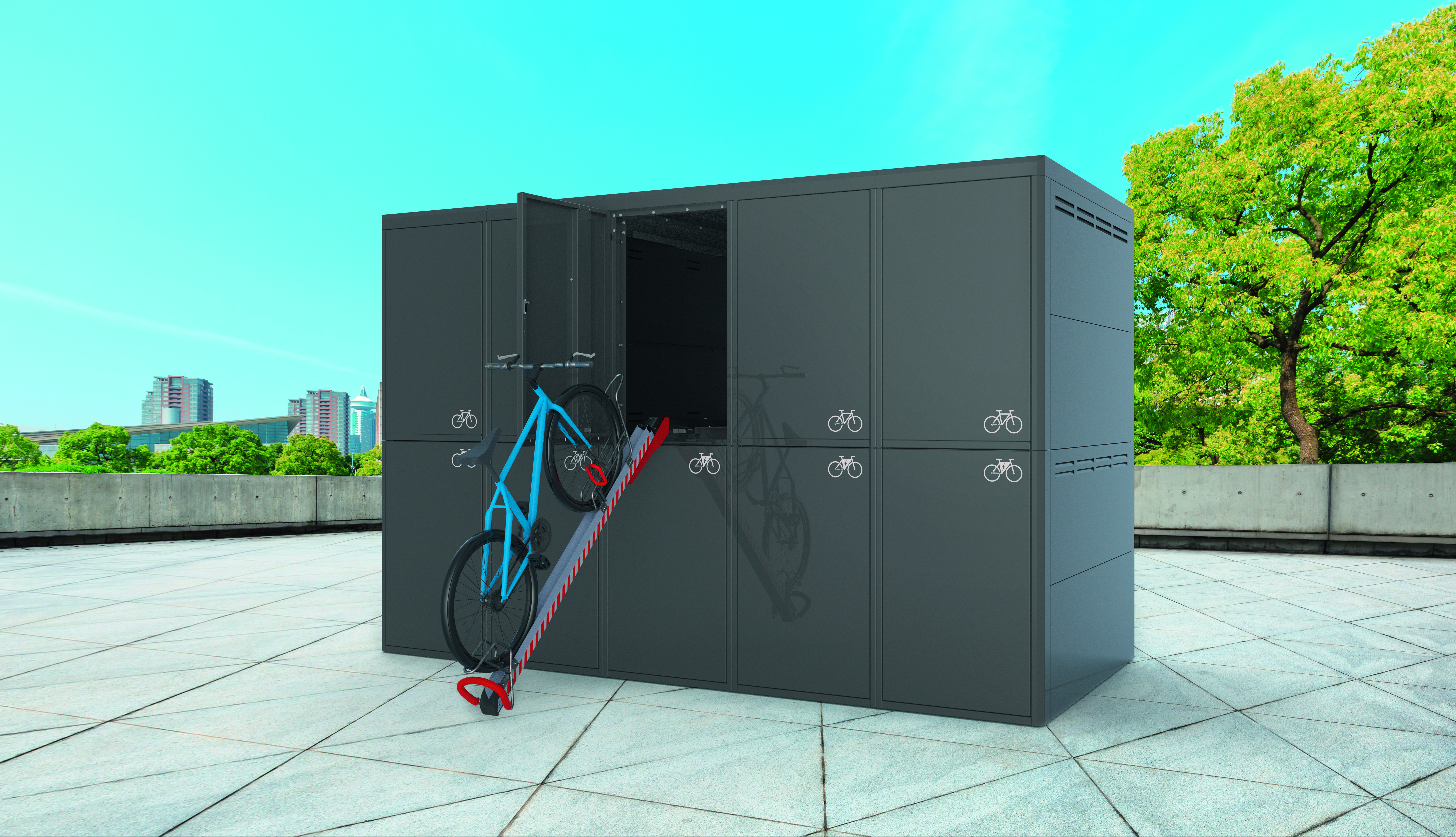Fullerton Bike Locker