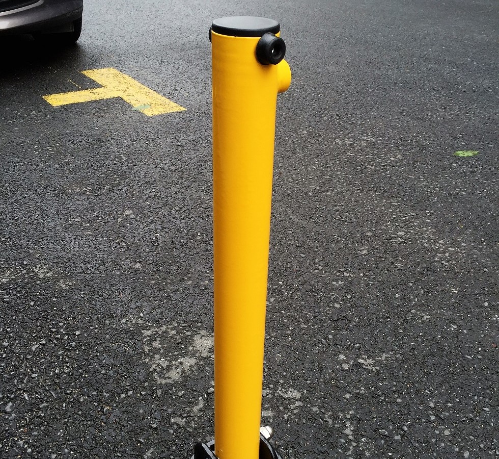 Fold Down Bollard