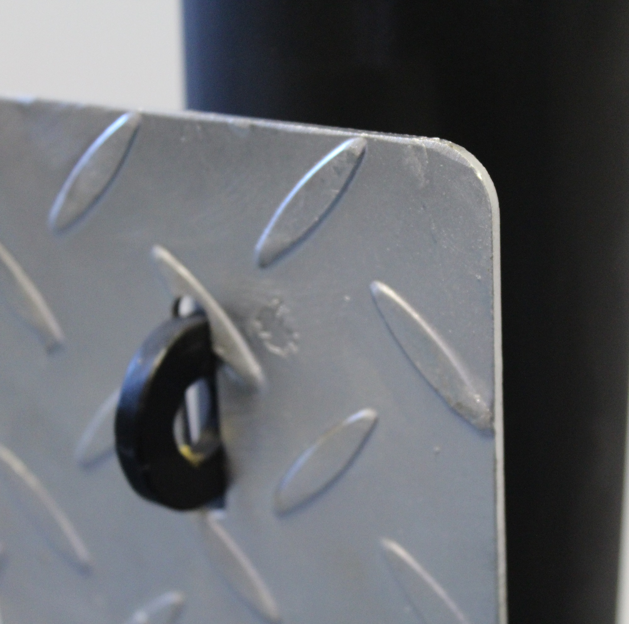 Black & White Removable Bollard