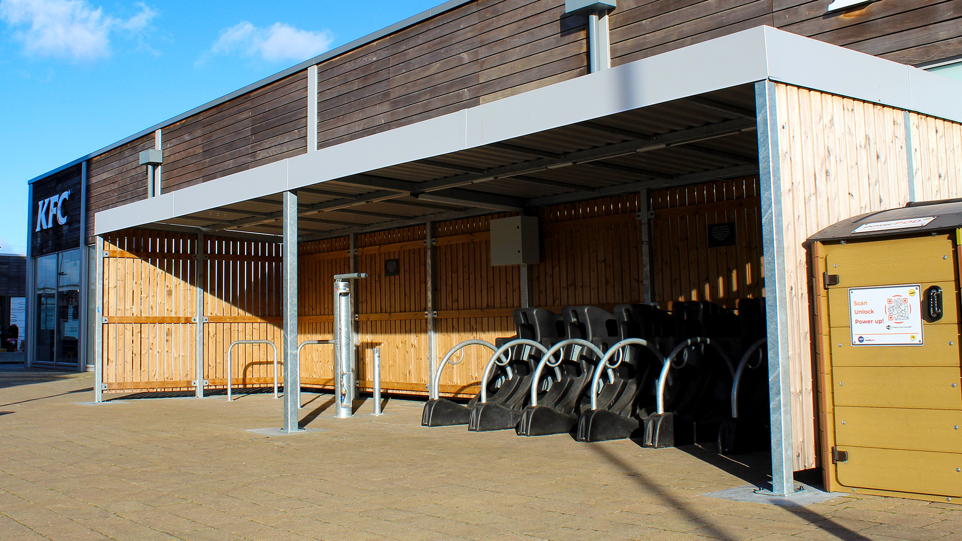 Dalton Park Cycle Hub, Murton