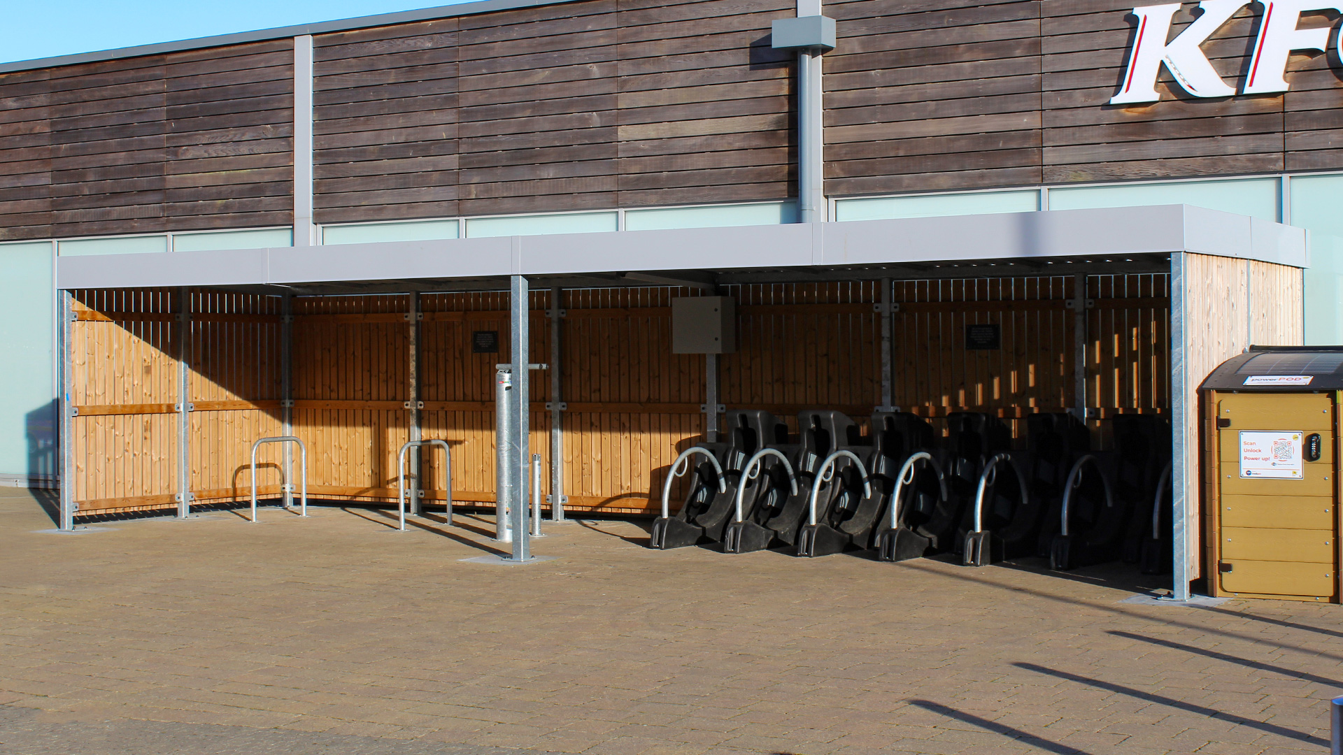 Dalton Park Cycle Hub, Murton