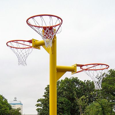 Triple Basketball and Netball Posts