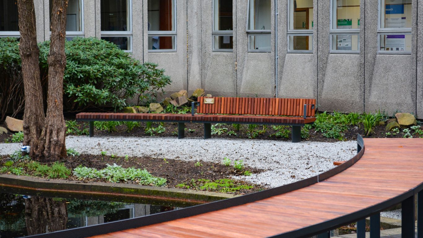 UoM Humanities Building Courtyard, Manchester