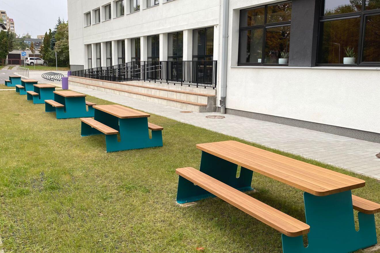 Wave Picnic Table