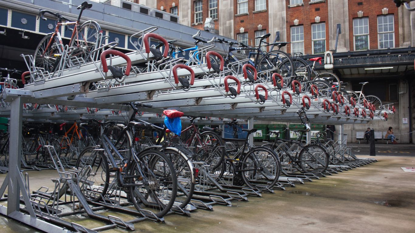 Waterloo Station Cycle Parking, London