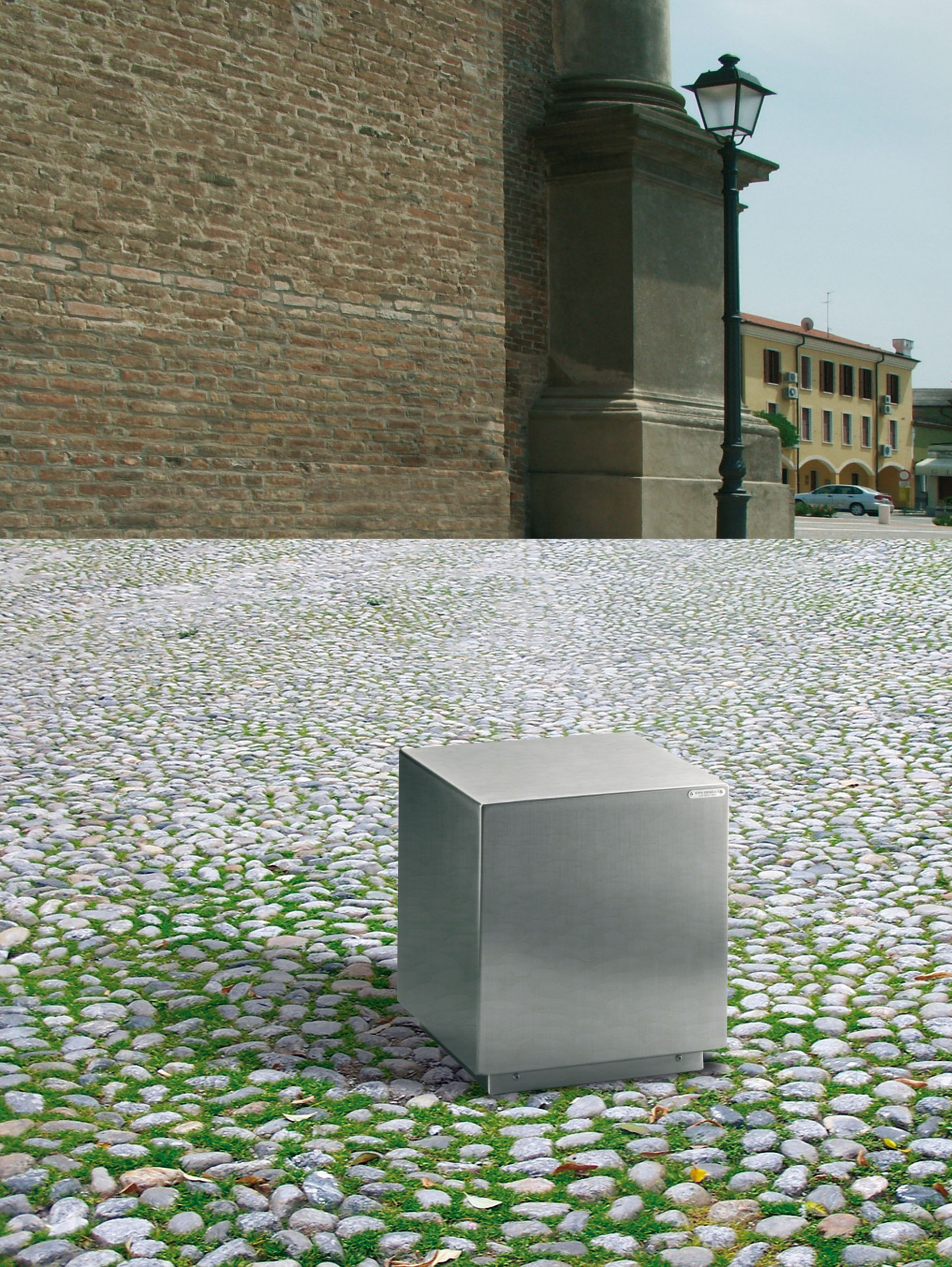 Cube Bollard