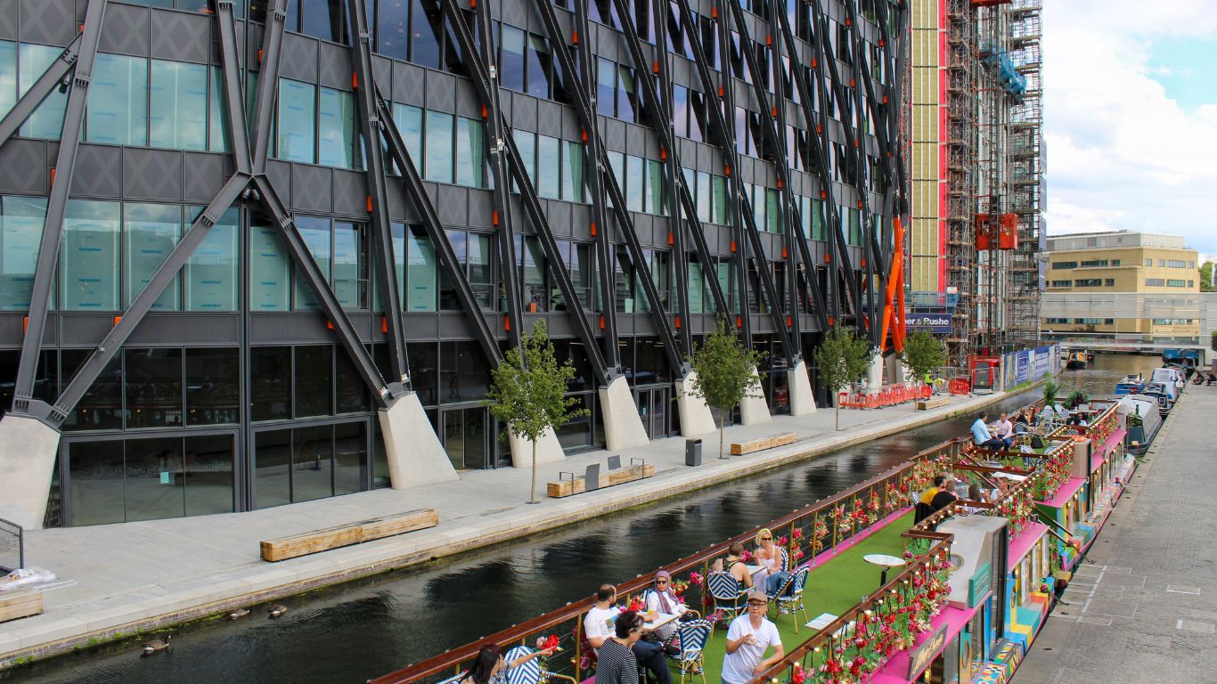 Paddington Brunel Canalside Walk, London
