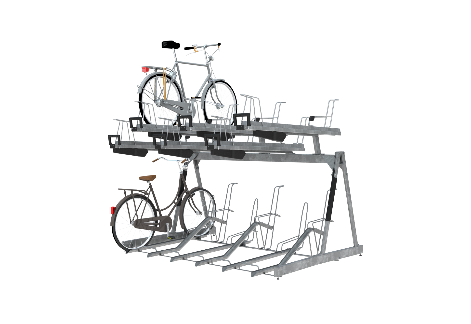 Two-Tier Cycle Racks