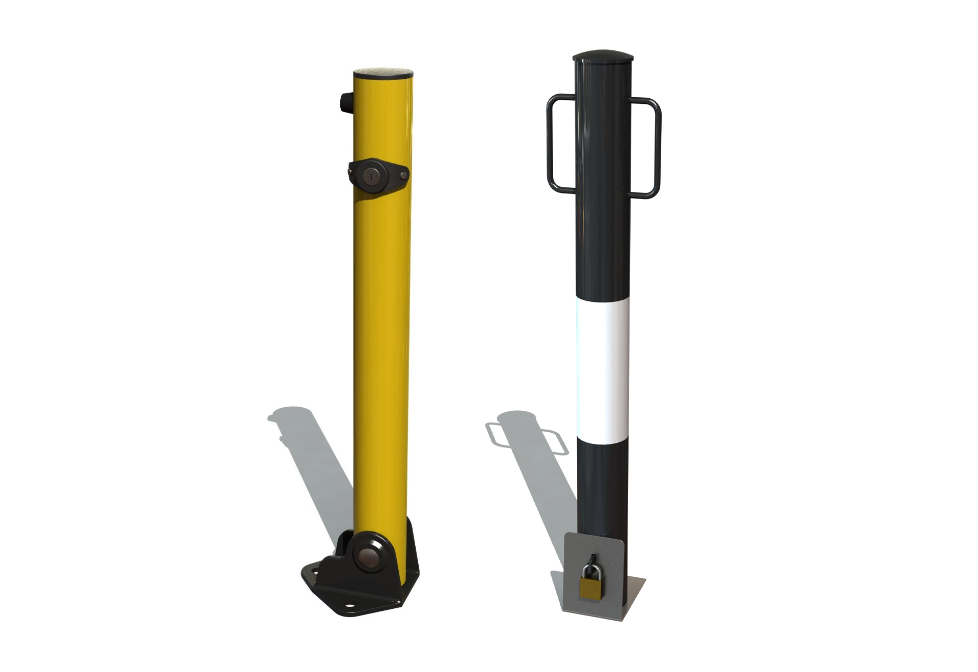 Removable & Fold Down Bollards