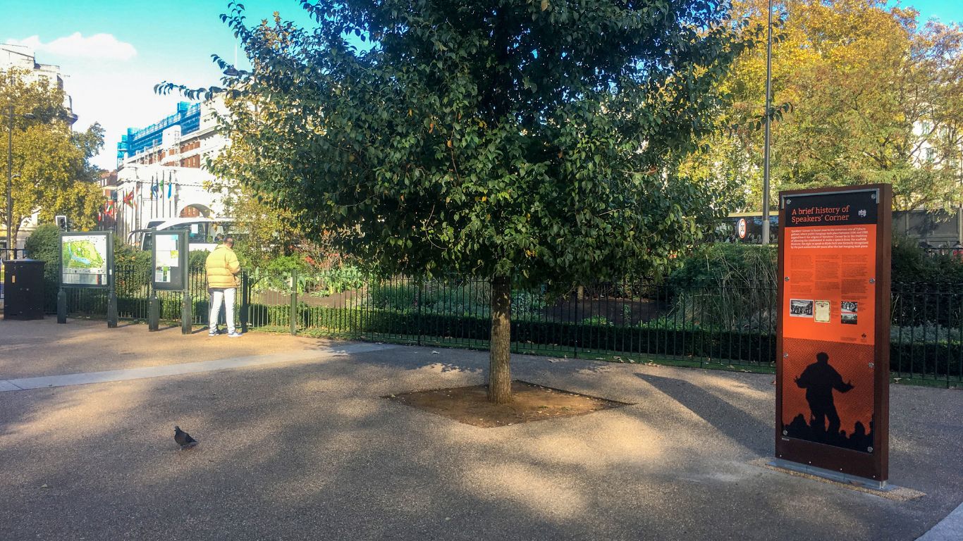 Hyde Park Speakers' Corner, London
