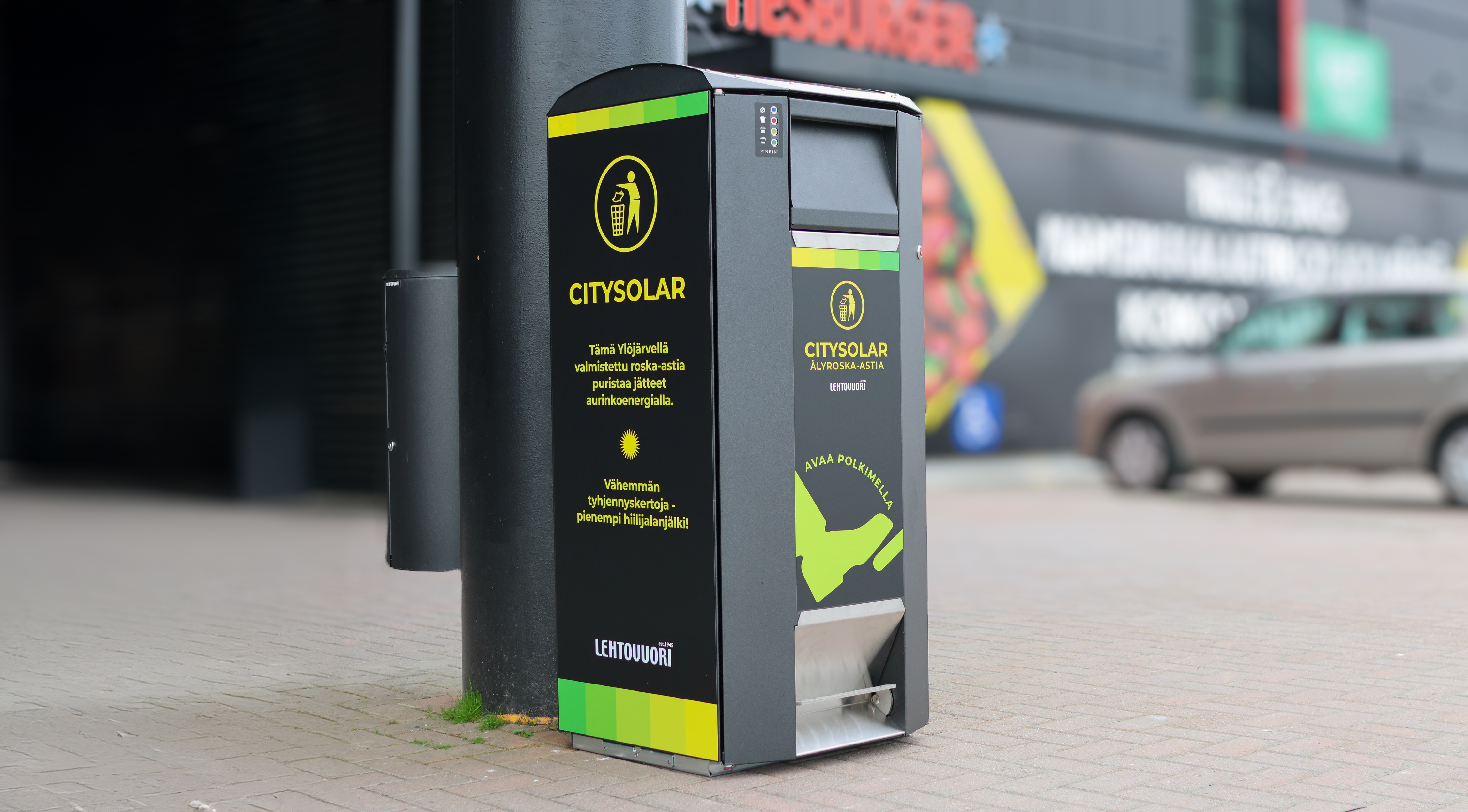CITYSOLAR SMART BIN