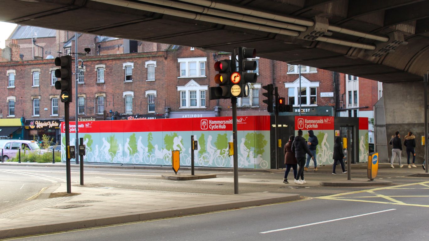 Hammersmith Cycle Hub, London