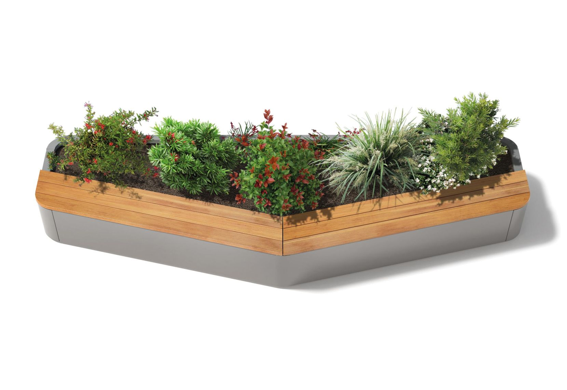 Planters with Seating