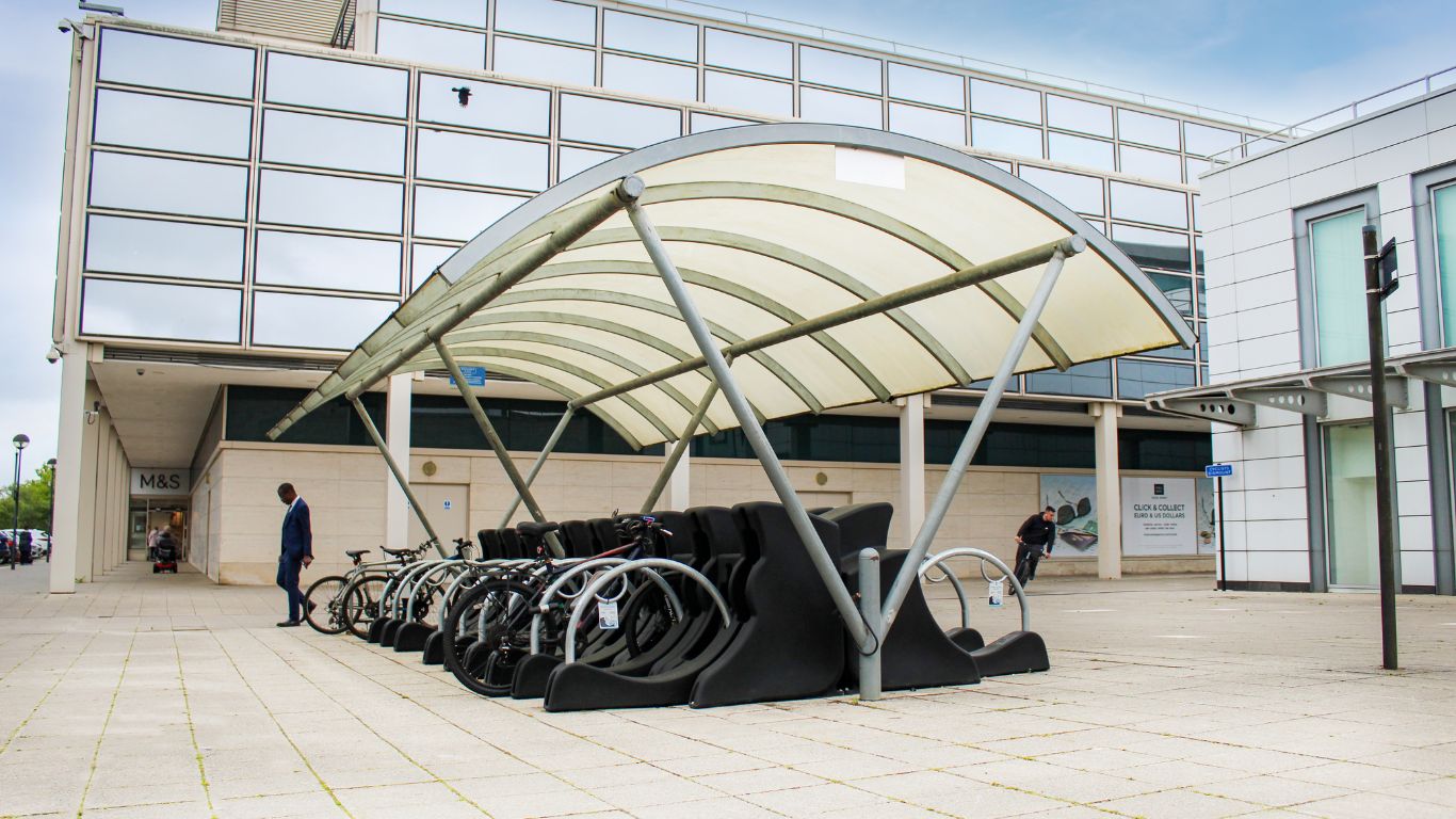 MK Town Centre Cycle Parking, Milton Keynes